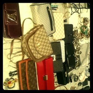 Purses clutches n wallets n theres still more